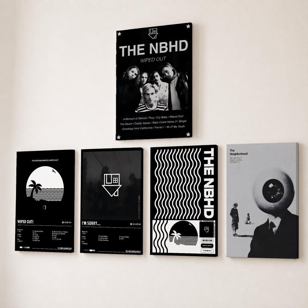 Canvas Wrap Ready - Картина с изображением рок-группы The N-Neighborhood,