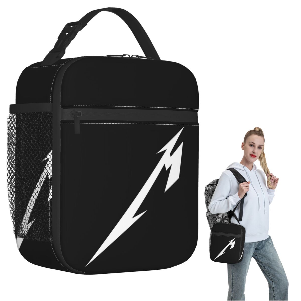 Tote Bag Sublimation - Изолированная сумка для обеда Metallicas M72