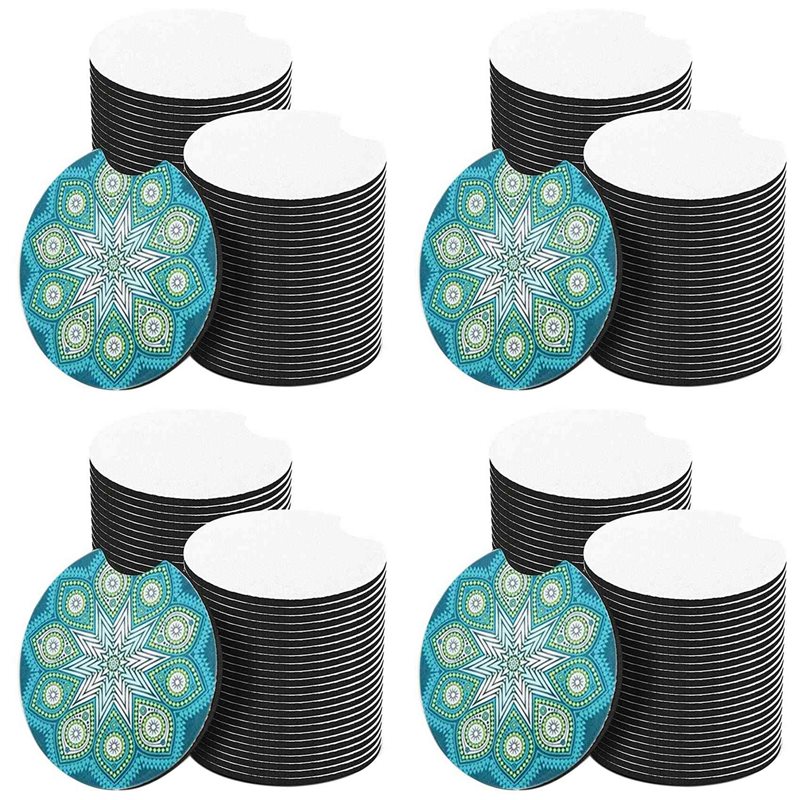 Coaster Sublimation Blank - ABVS, 200 шт., заготовки для сублимационной