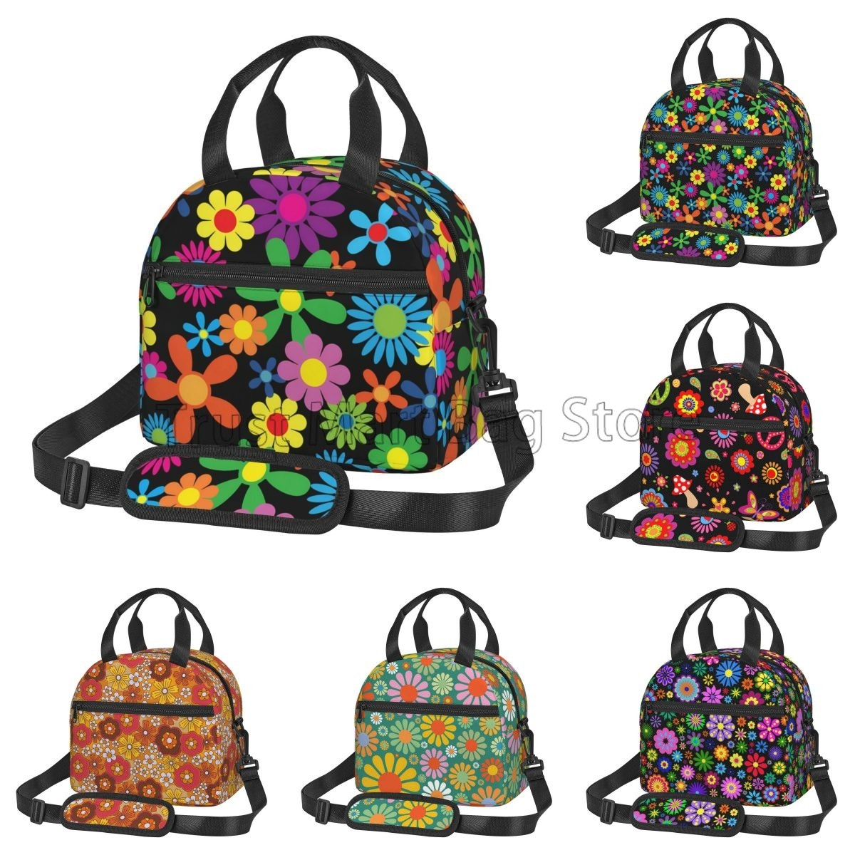Tote Bag Sublimation - Изолированная сумка для ланча в стиле