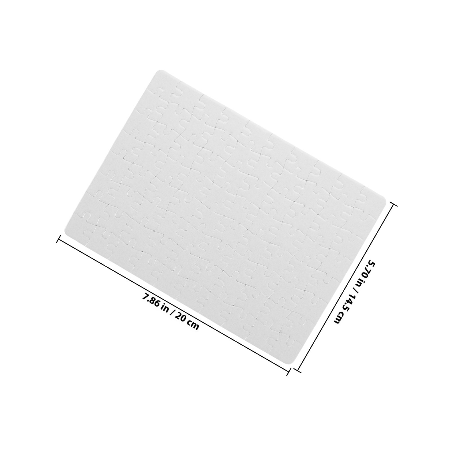 4 листа пустых пазлов для субл – обзор и цена Puzzle Blank White
