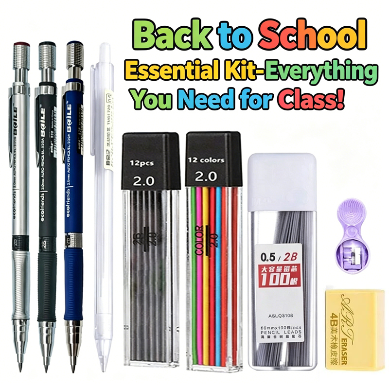 Набор механических карандашей  – обзор и цена Staedtler Pencil Lumocolor