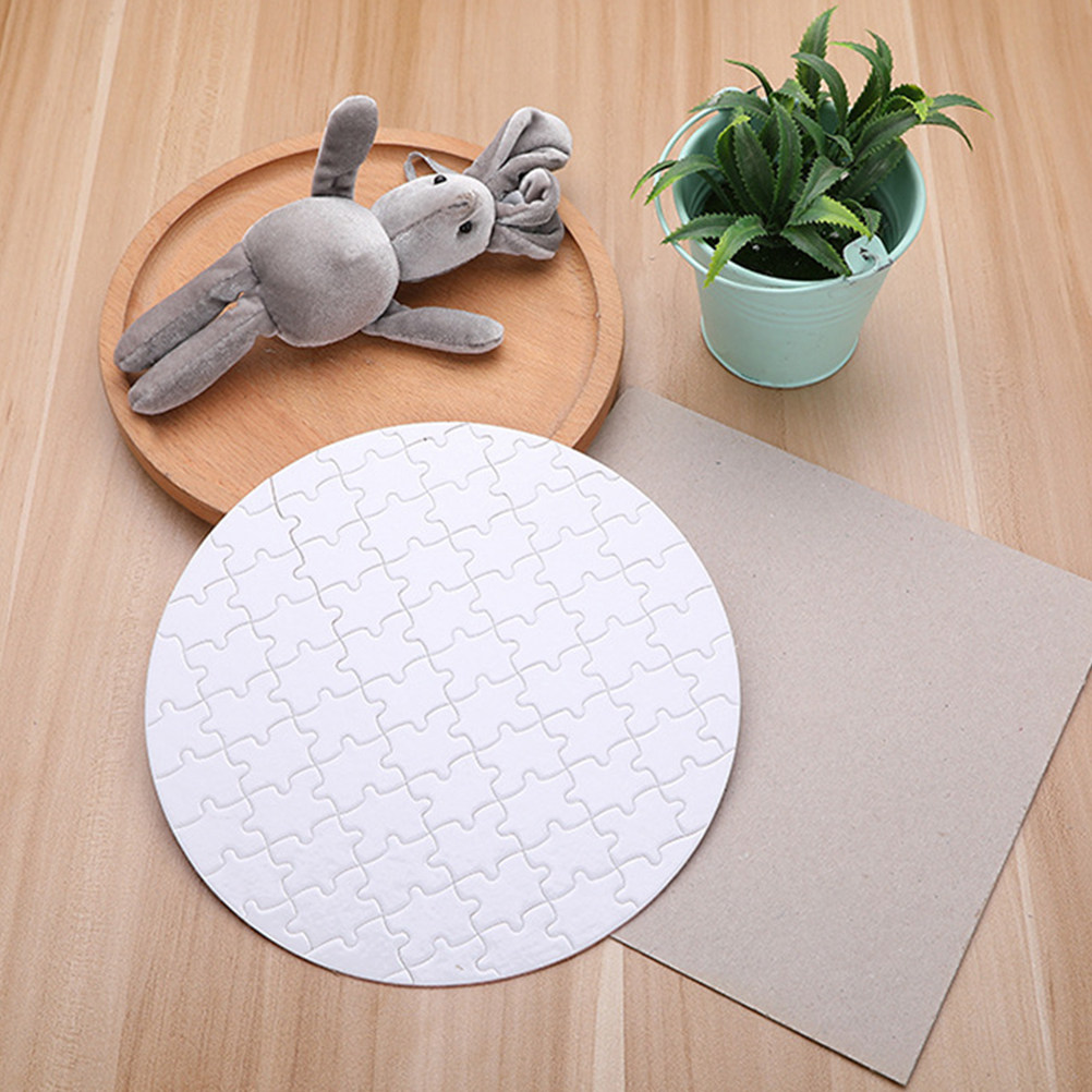 4 шт. заготовок для сублимацио – обзор и цена Puzzle Blank White