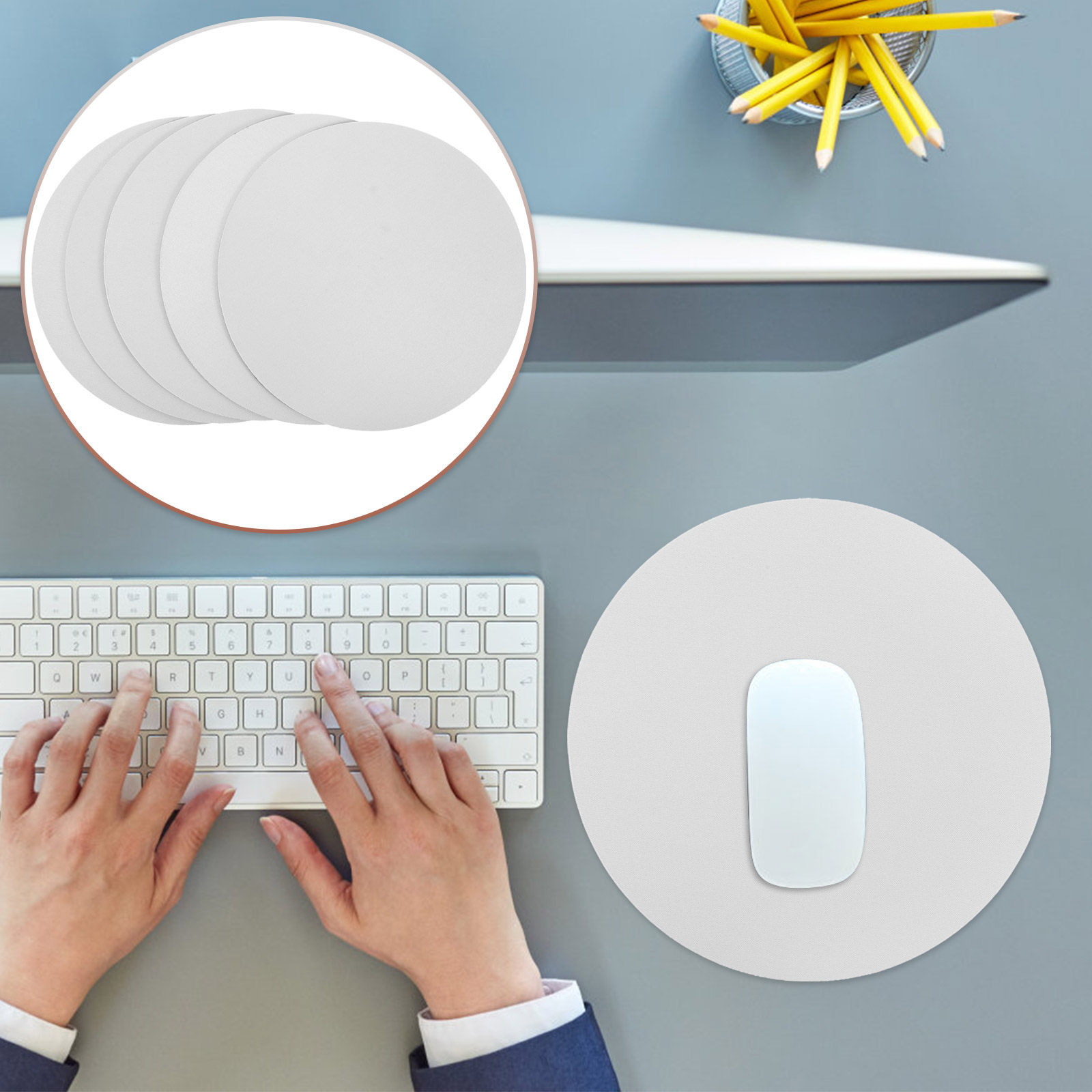 5 шт. больших пустых ковриков  – обзор и цена Mouse Pad Blank Sublimation