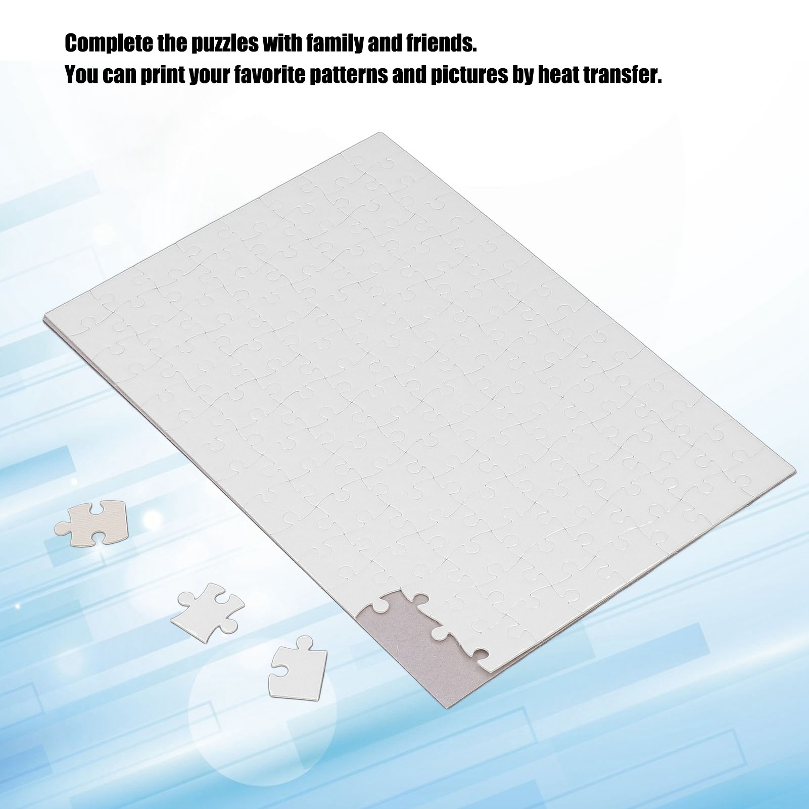 Набор для печати пазлов: 10 ко – обзор и цена Puzzle Blank White