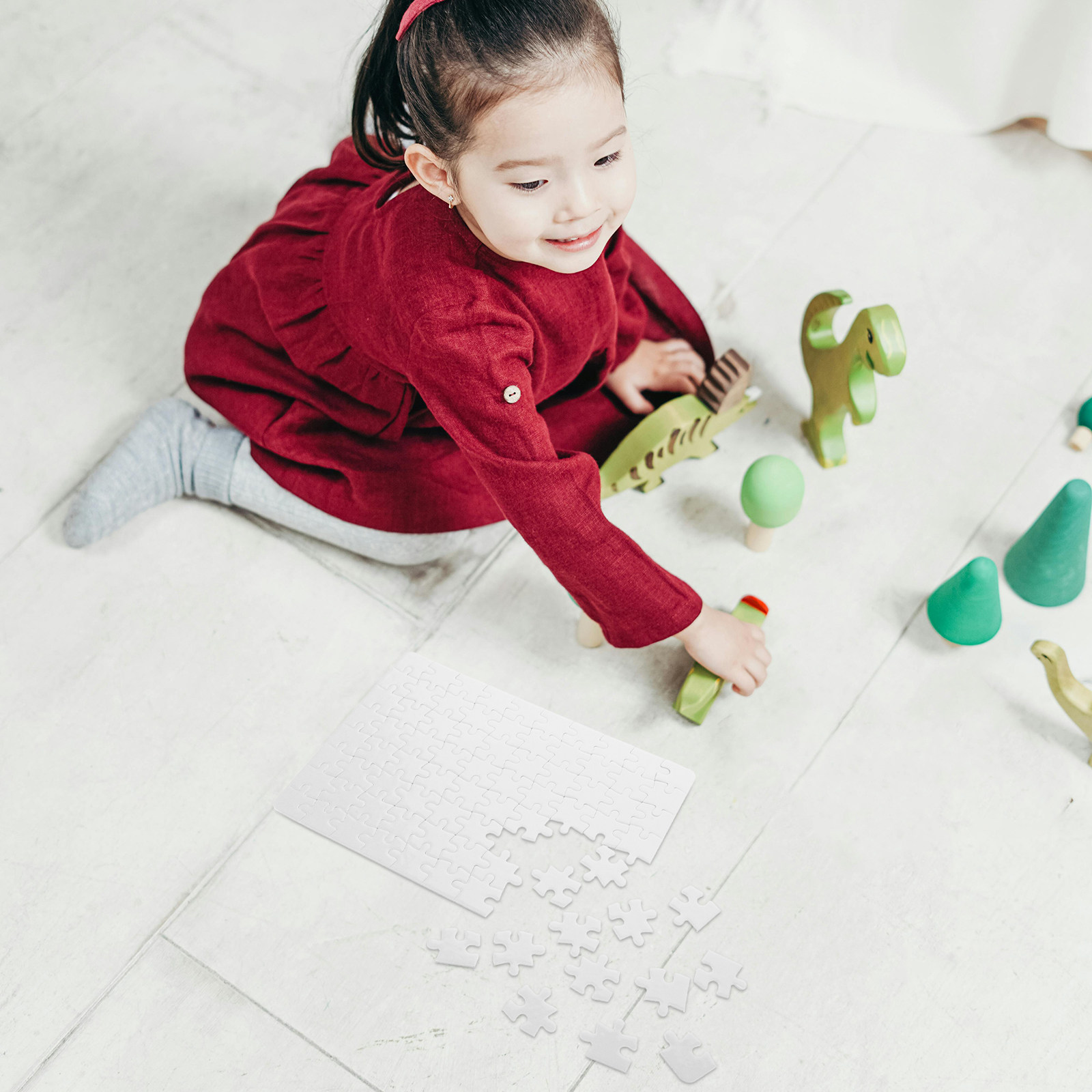 4 листа пустых заготовок для п – обзор и цена Puzzle Blank White